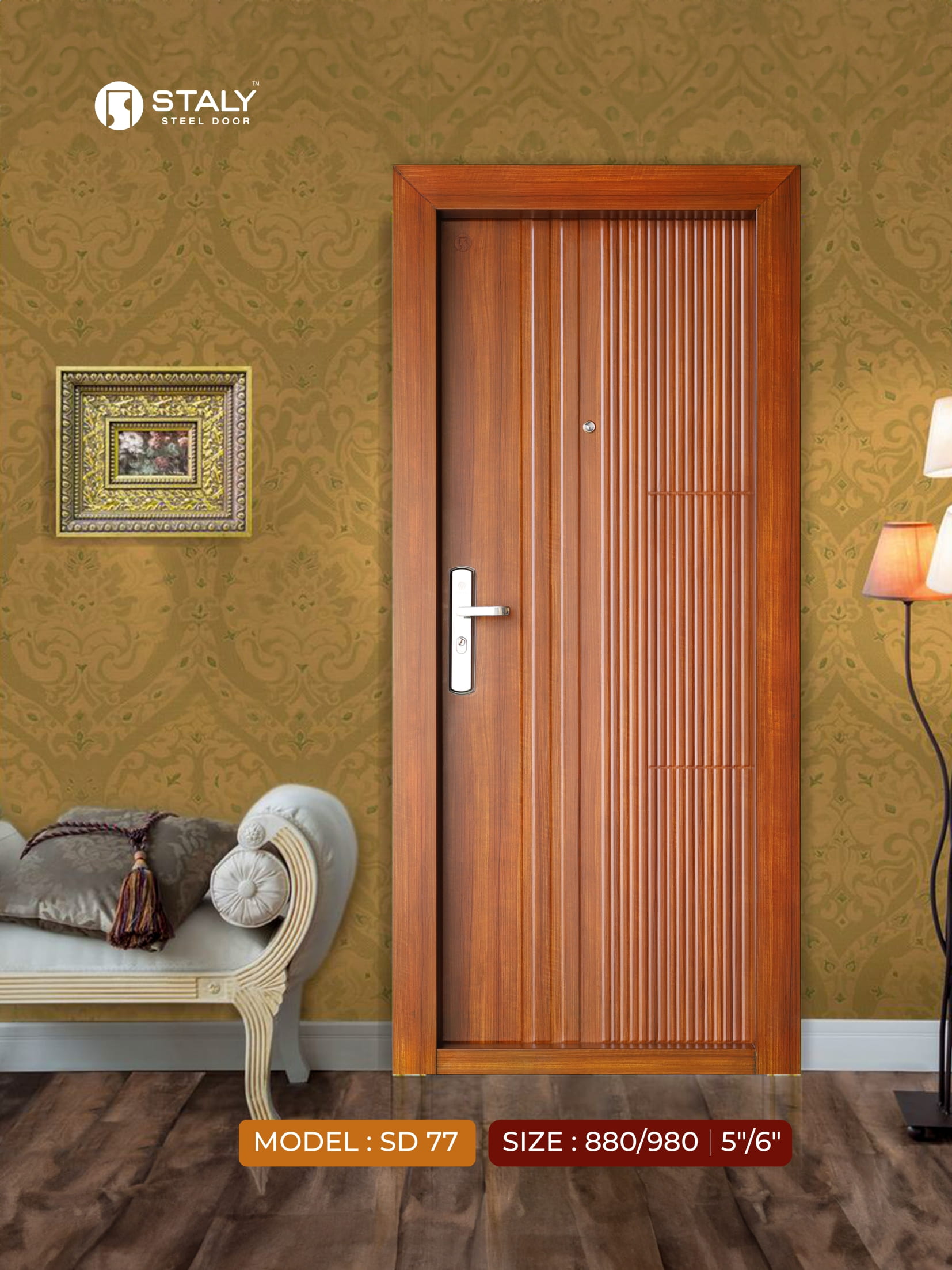 Why Staly Is Trusted for the Best Steel Door in India