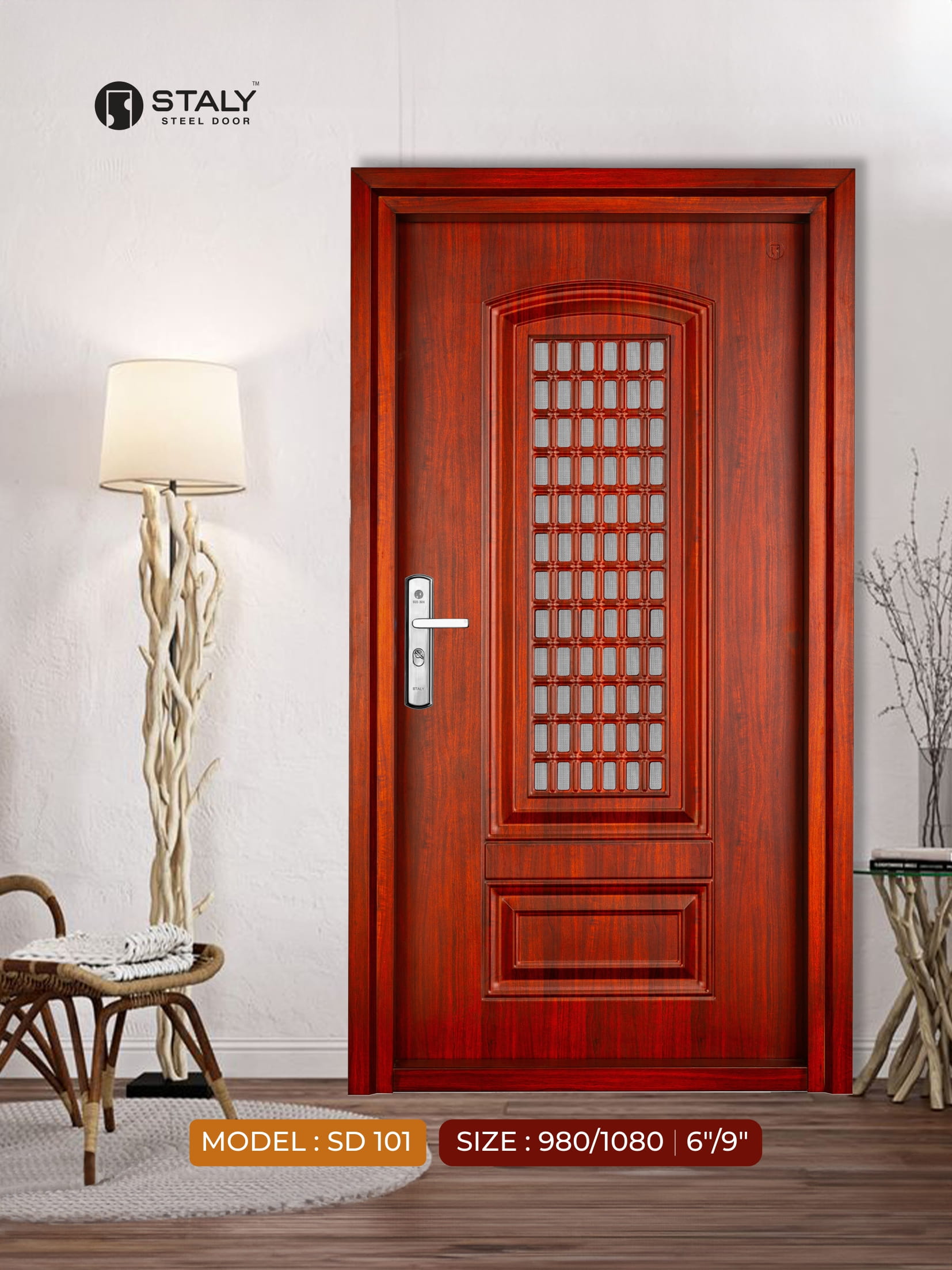 Stylish Steel Doors in India