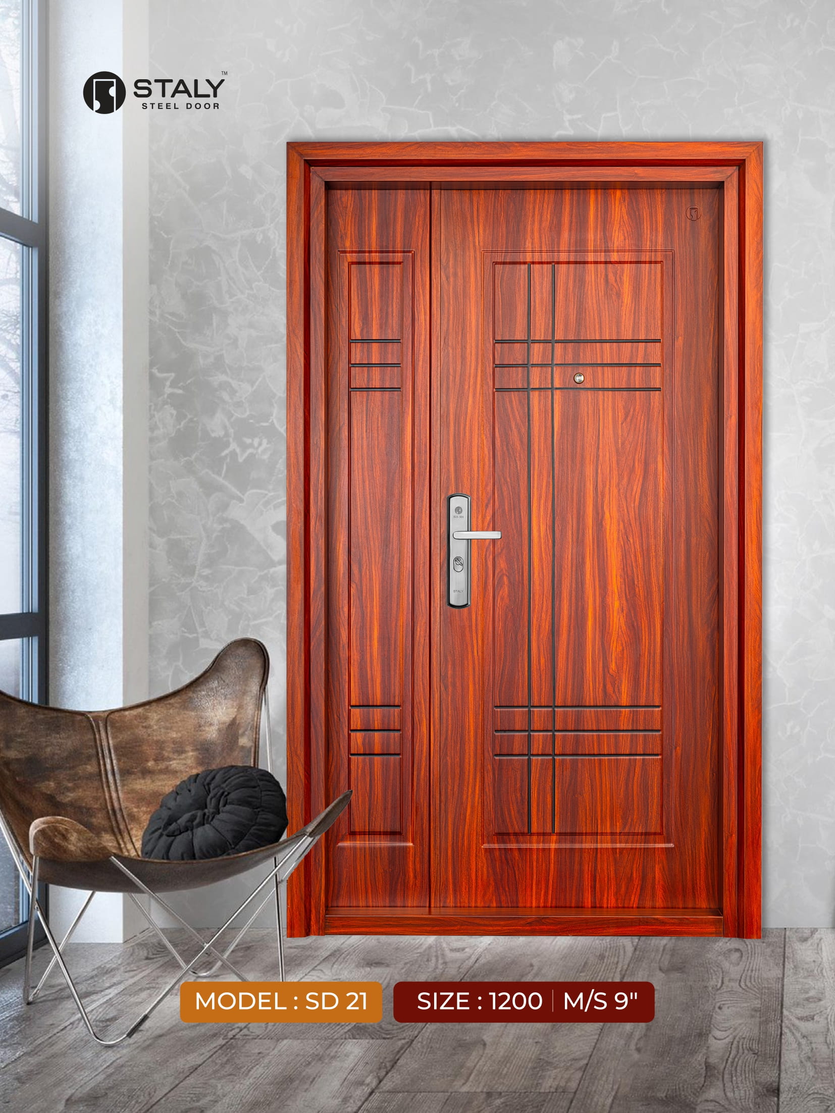 PREMIUM STEEL DOOR SD 21