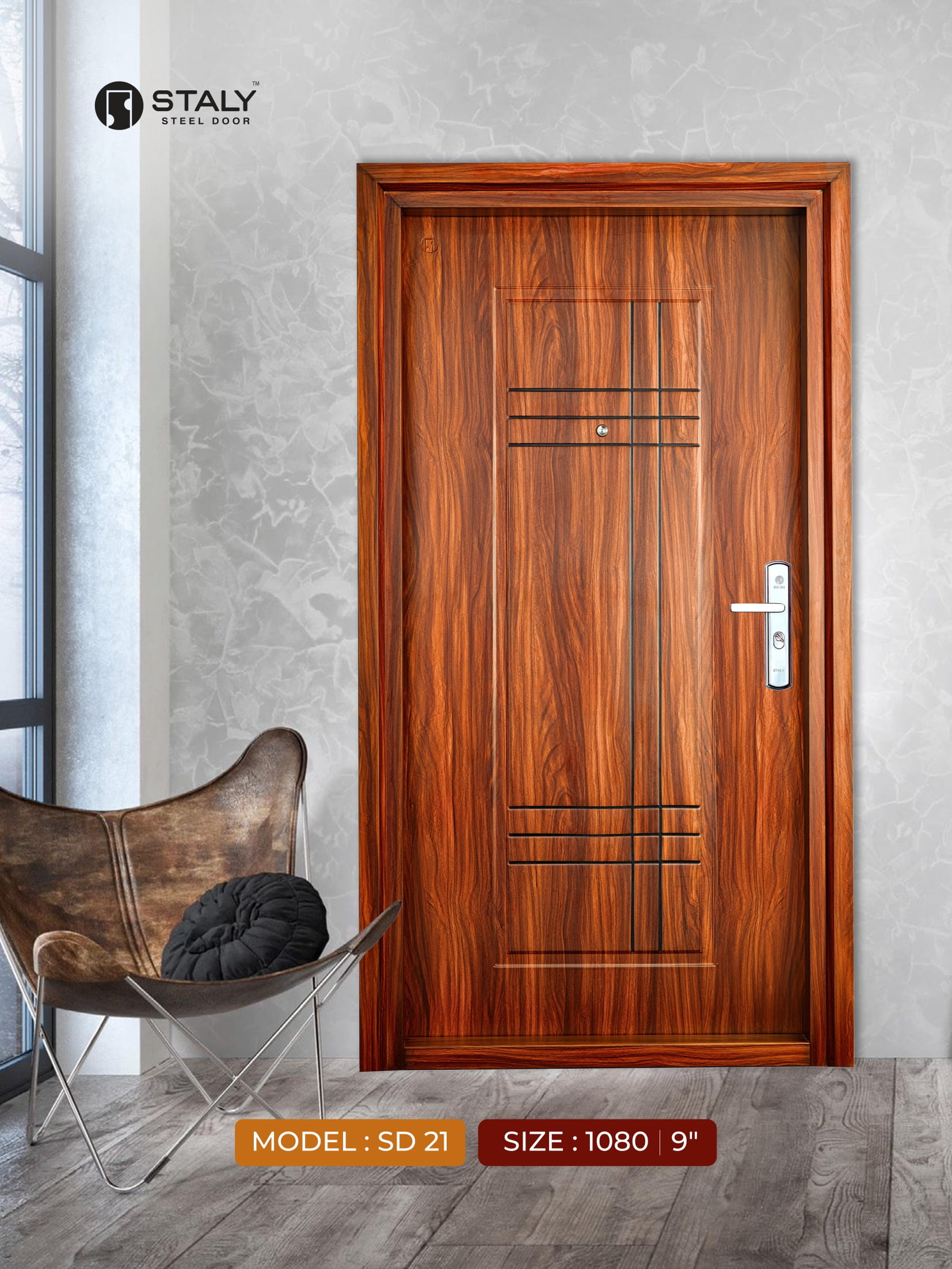 PREMIUM STEEL DOOR SD 21