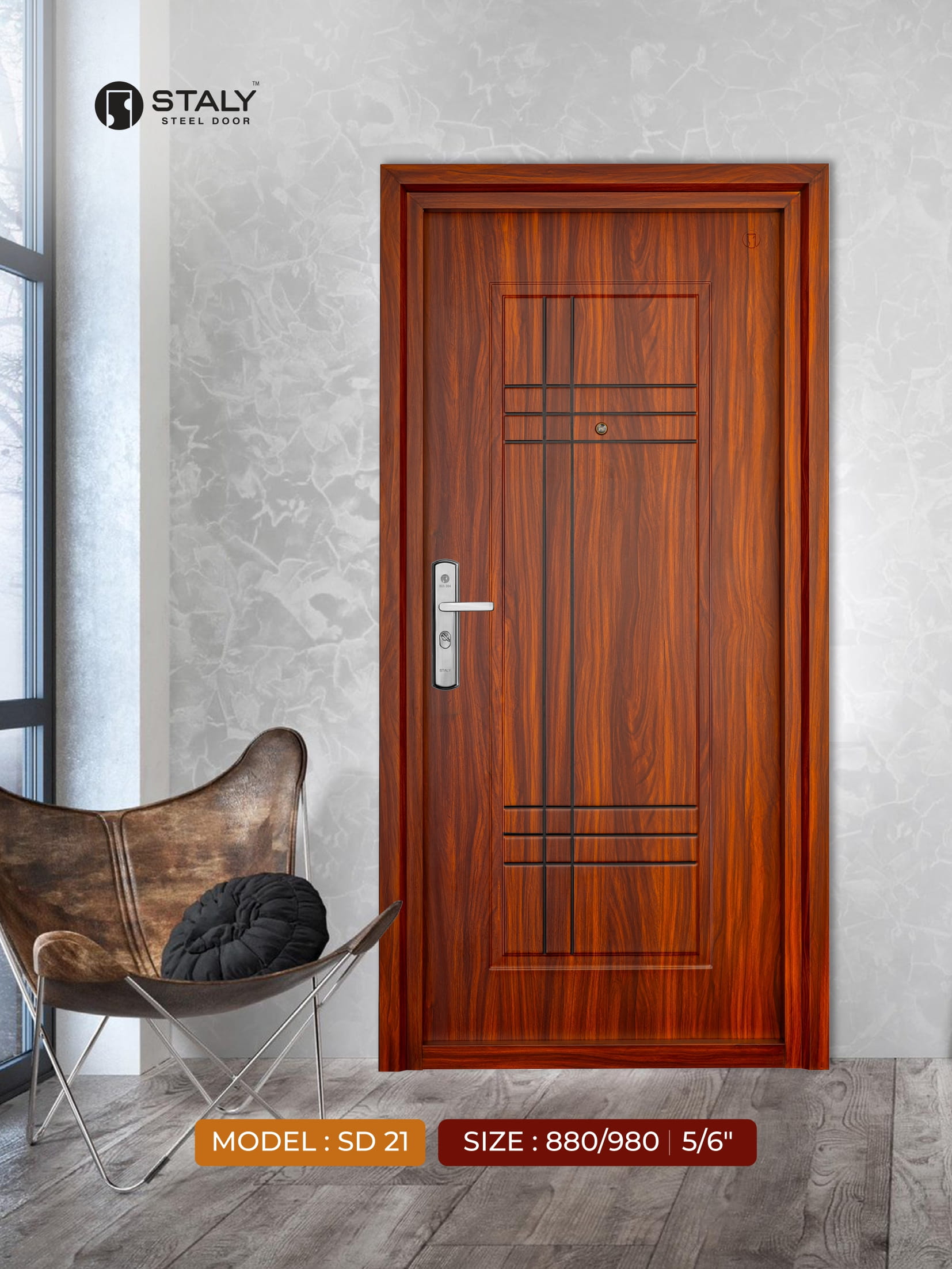 PREMIUM STEEL DOOR SD 21