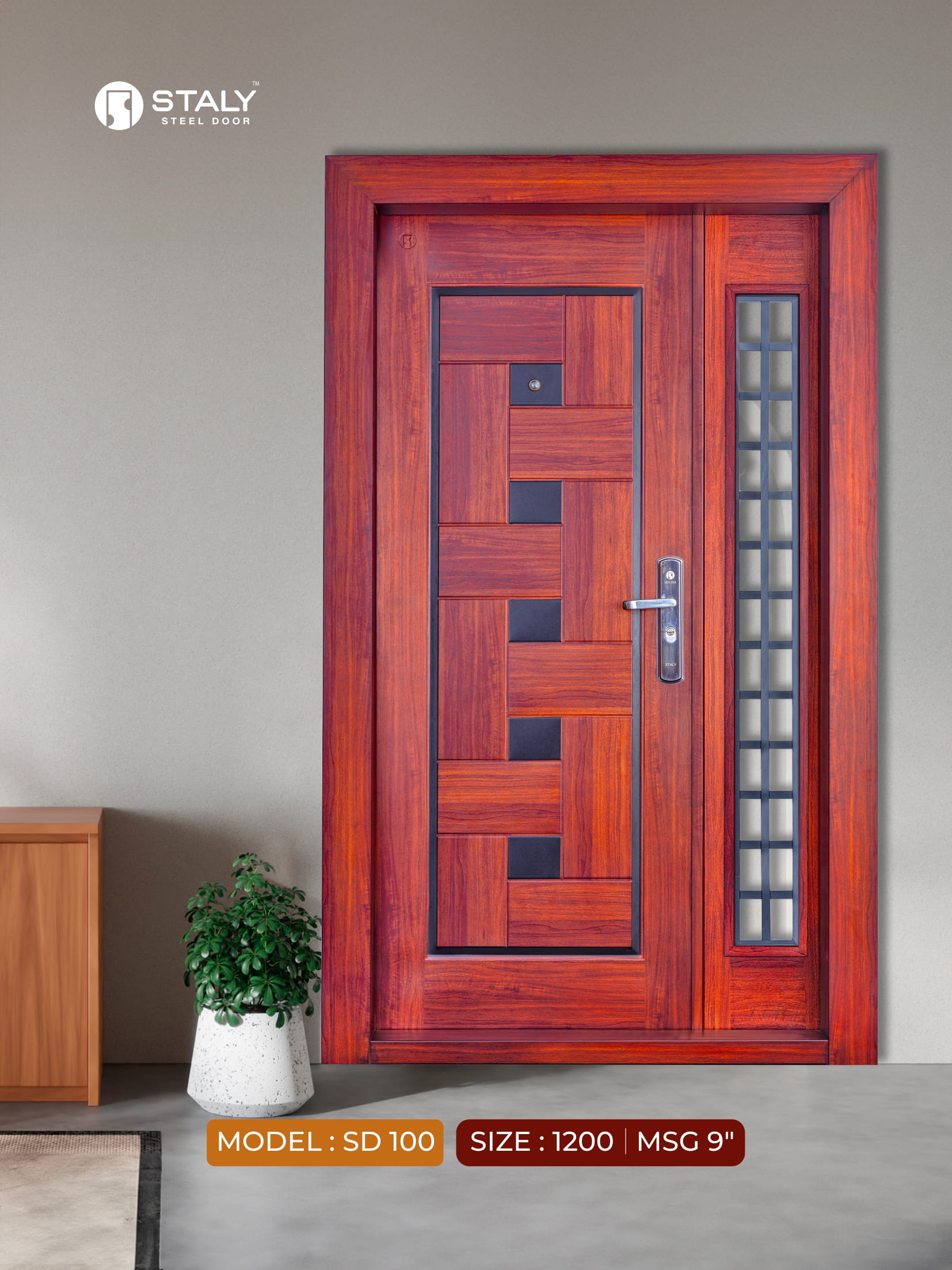 PREMIUM STEEL DOOR SD 100