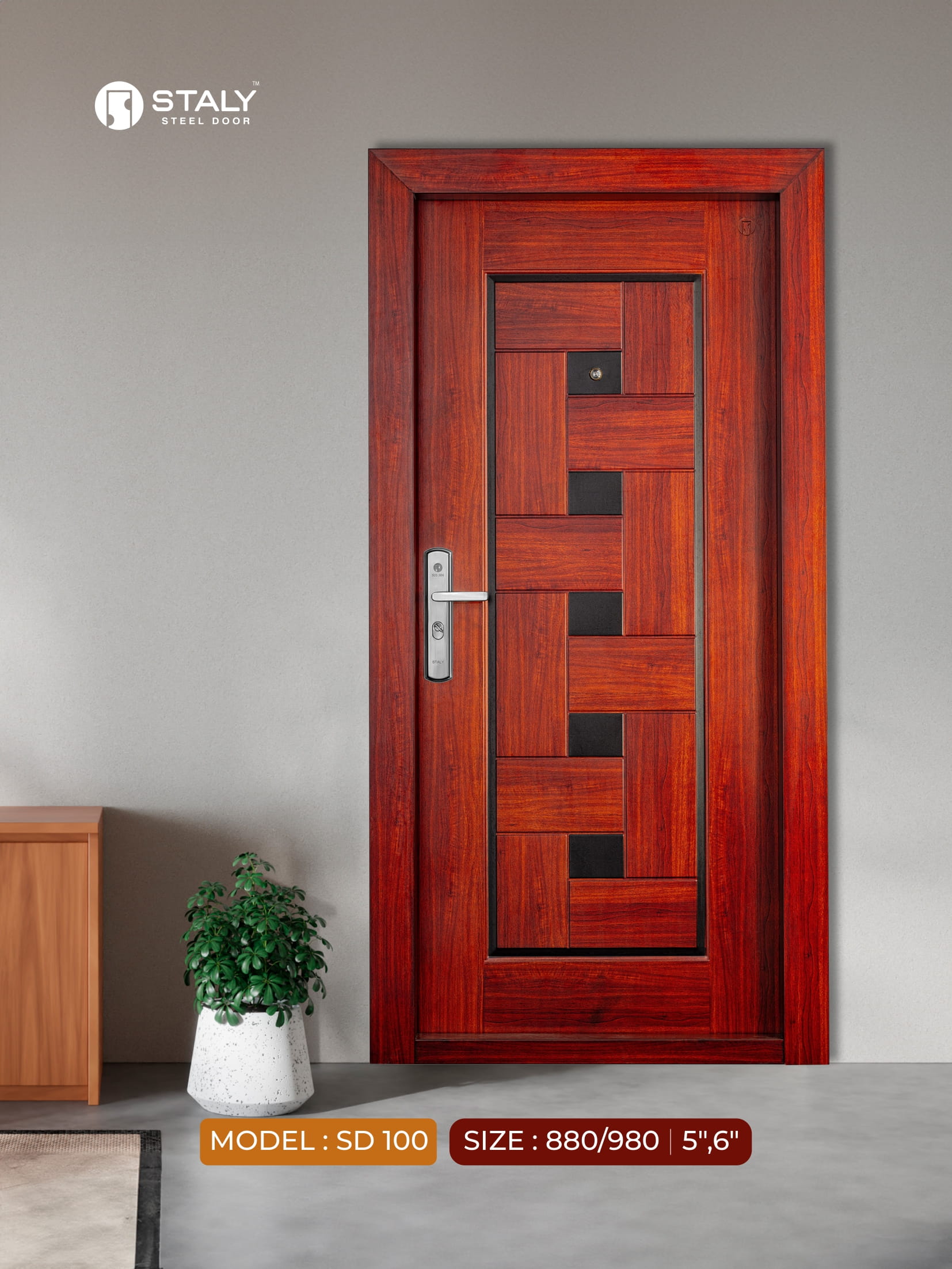 PREMIUM STEEL DOOR SD 100