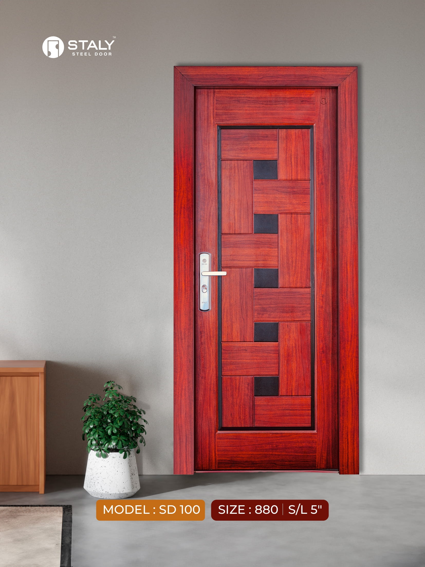 PREMIUM STEEL DOOR SD 100