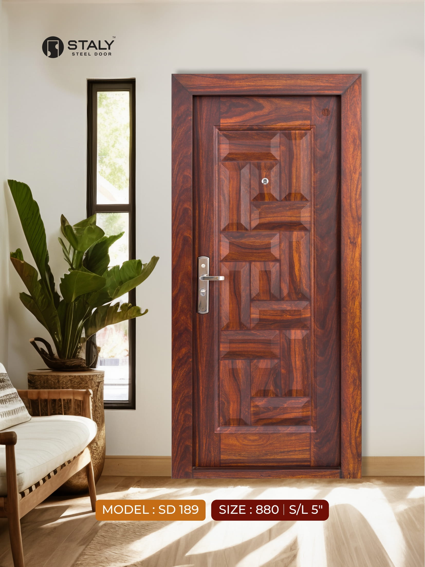 PREMIUM STEEL DOOR SD 189