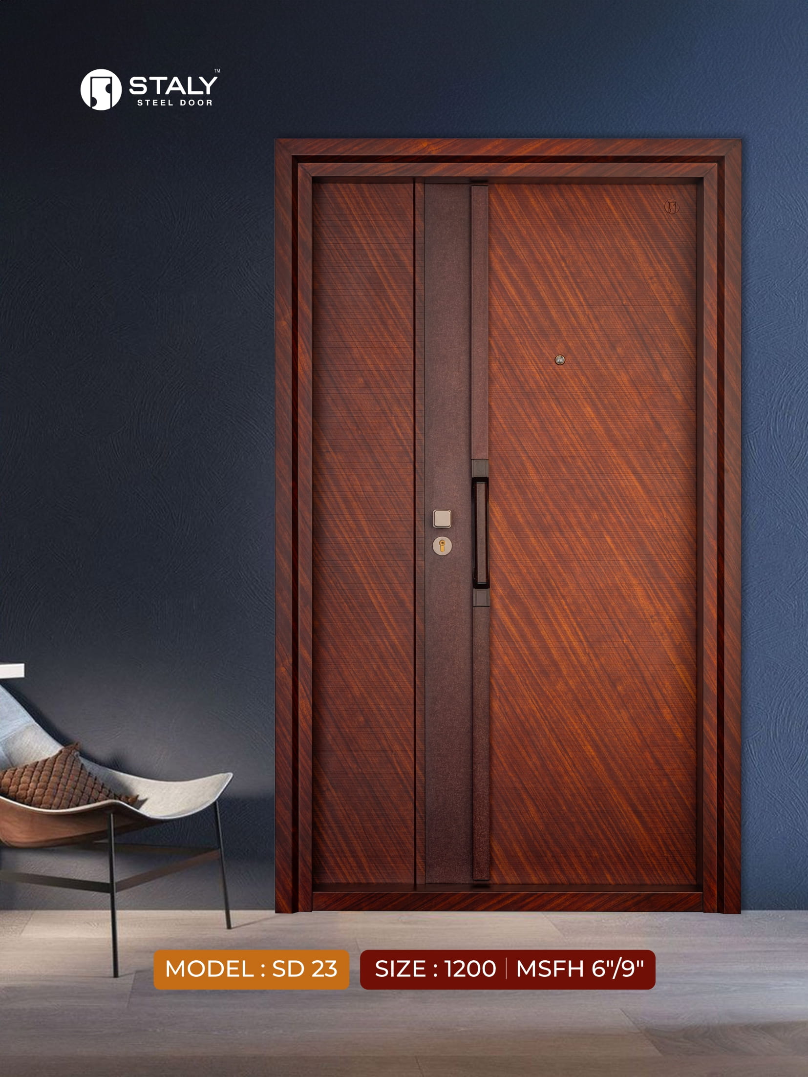 PREMIUM STEEL DOOR SD 23
