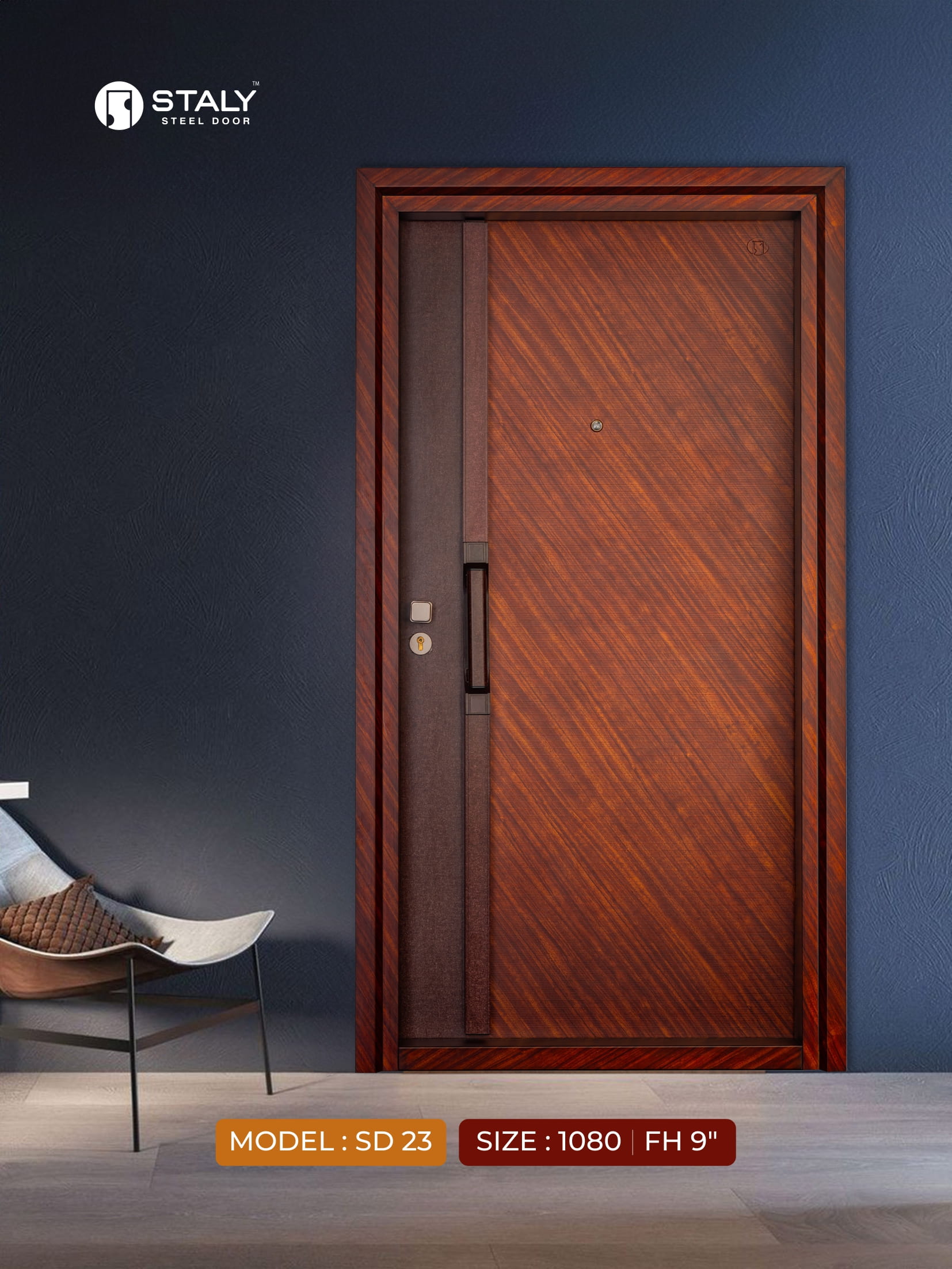 PREMIUM STEEL DOOR SD 23