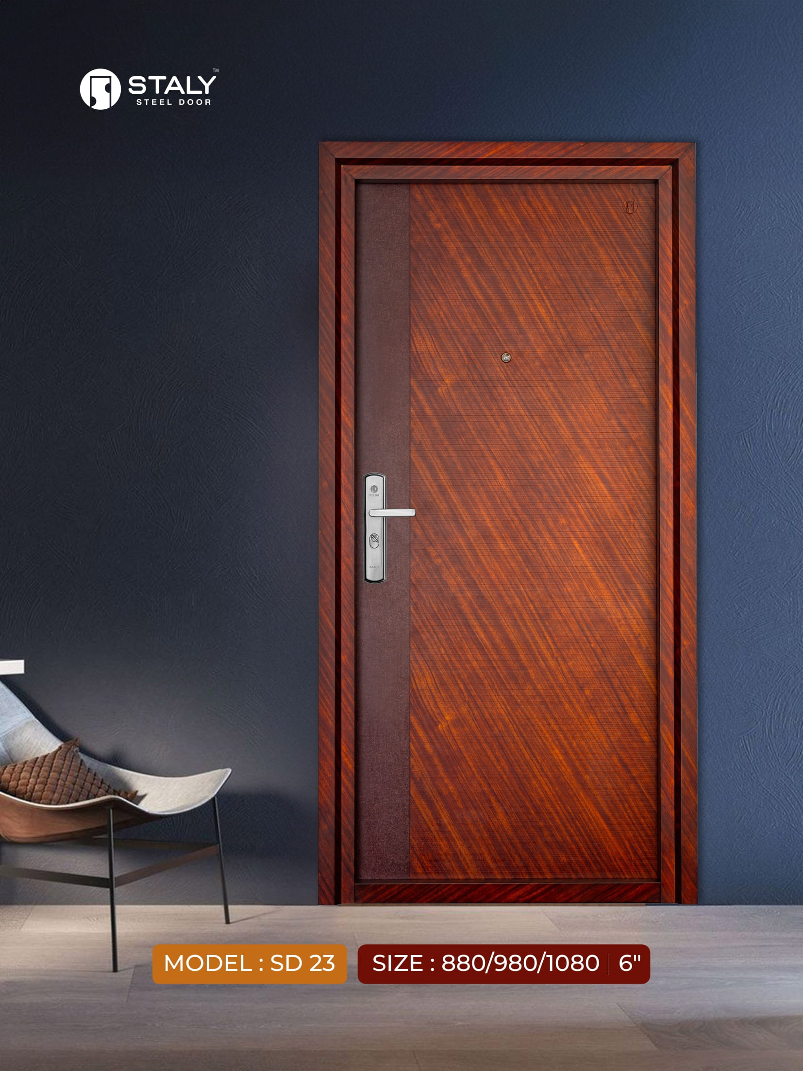 PREMIUM STEEL DOOR SD 23
