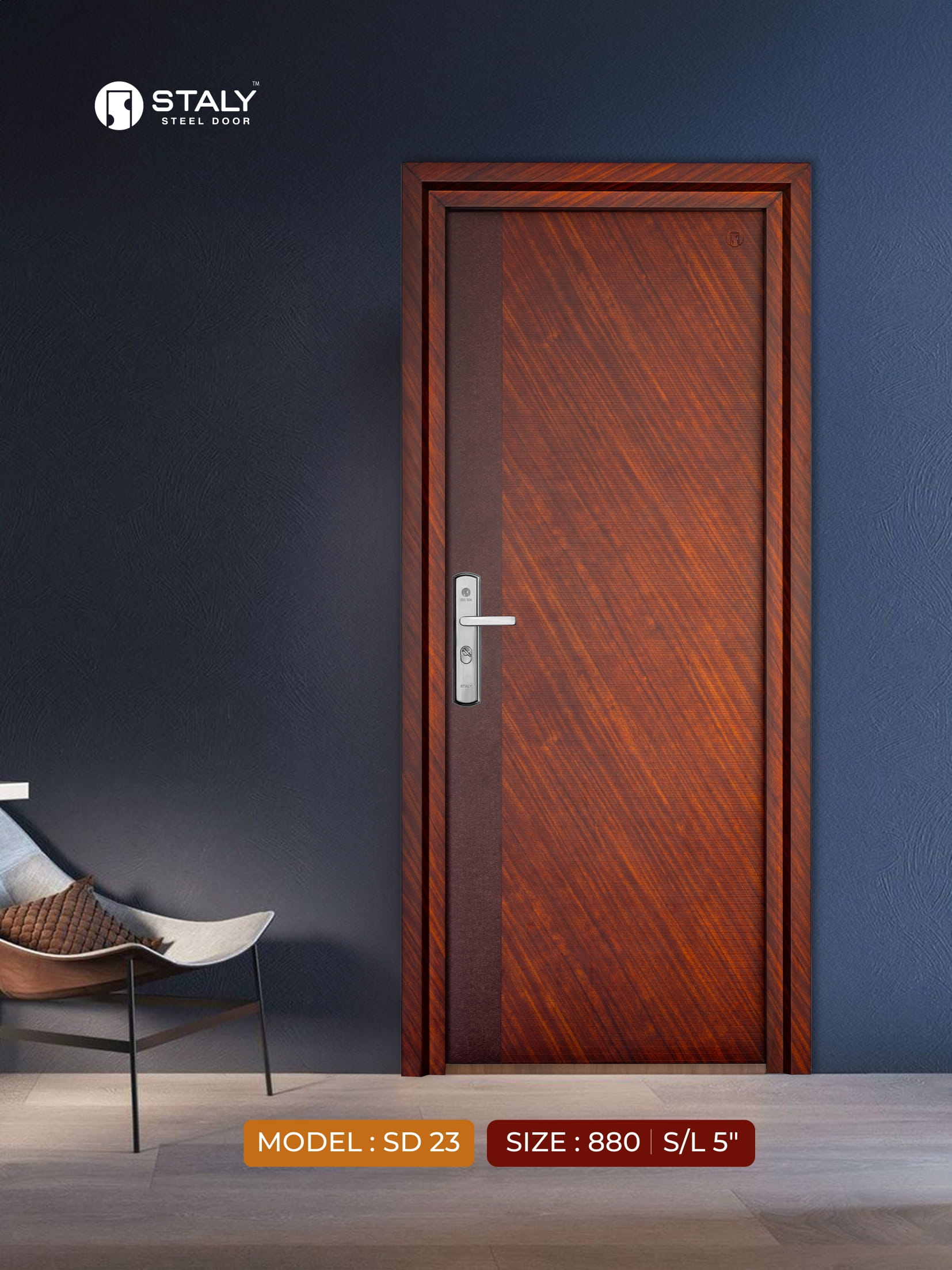 PREMIUM STEEL DOOR SD 23