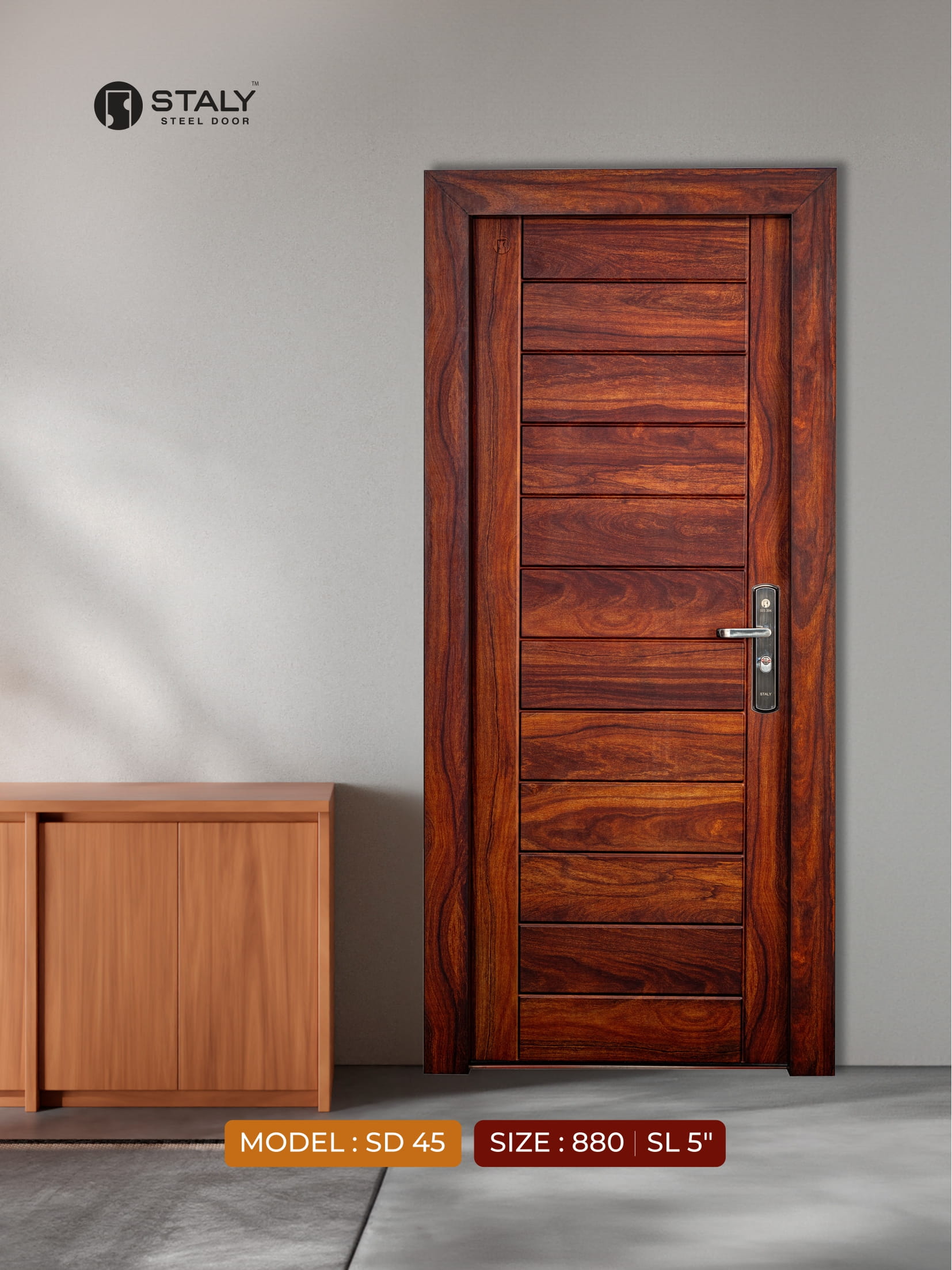 PREMIUM STEEL DOOR  SD 45