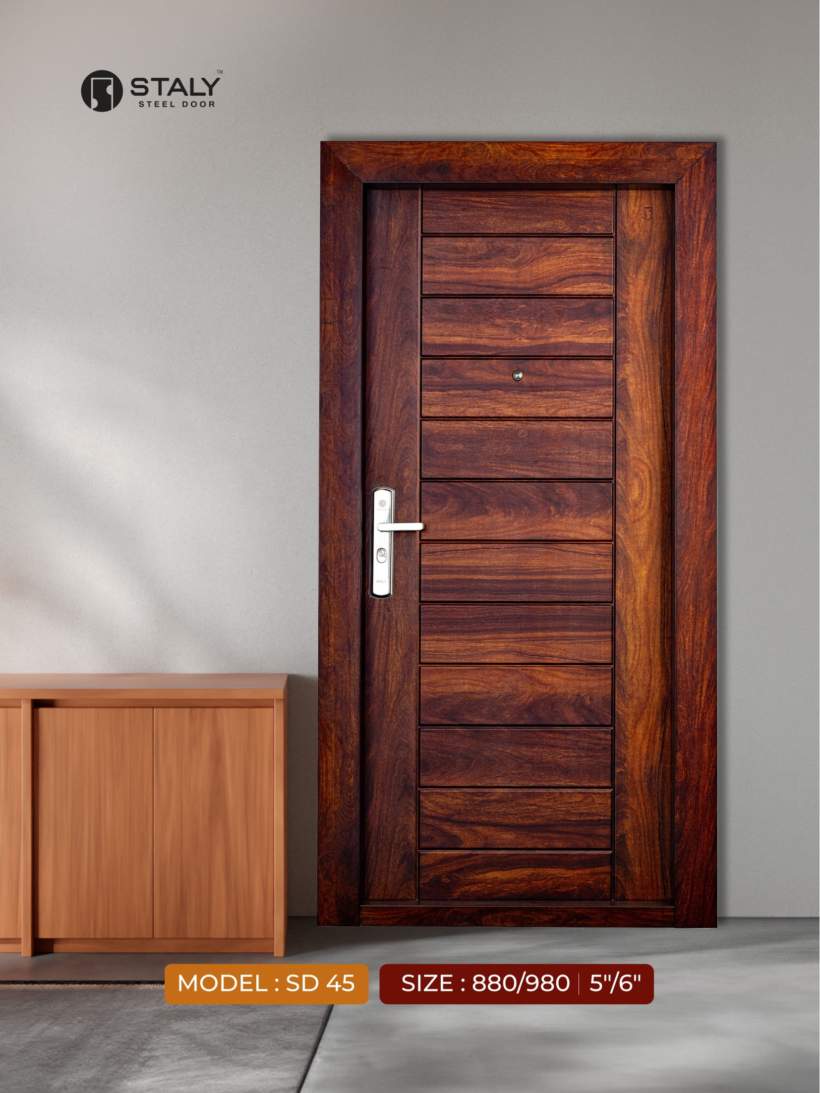 PREMIUM STEEL DOOR  SD 45