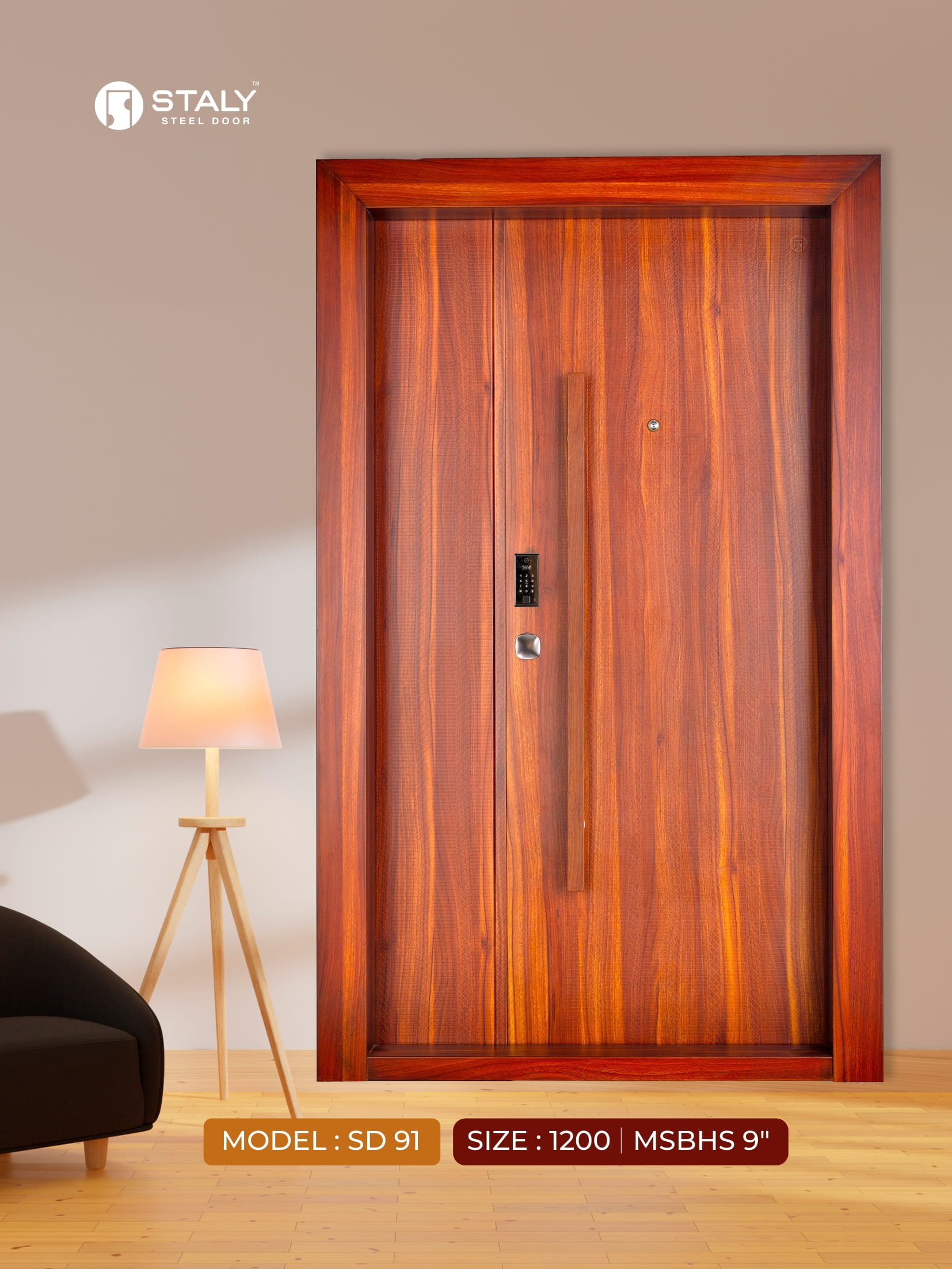 PREIUM STEEL DOOR SD 91