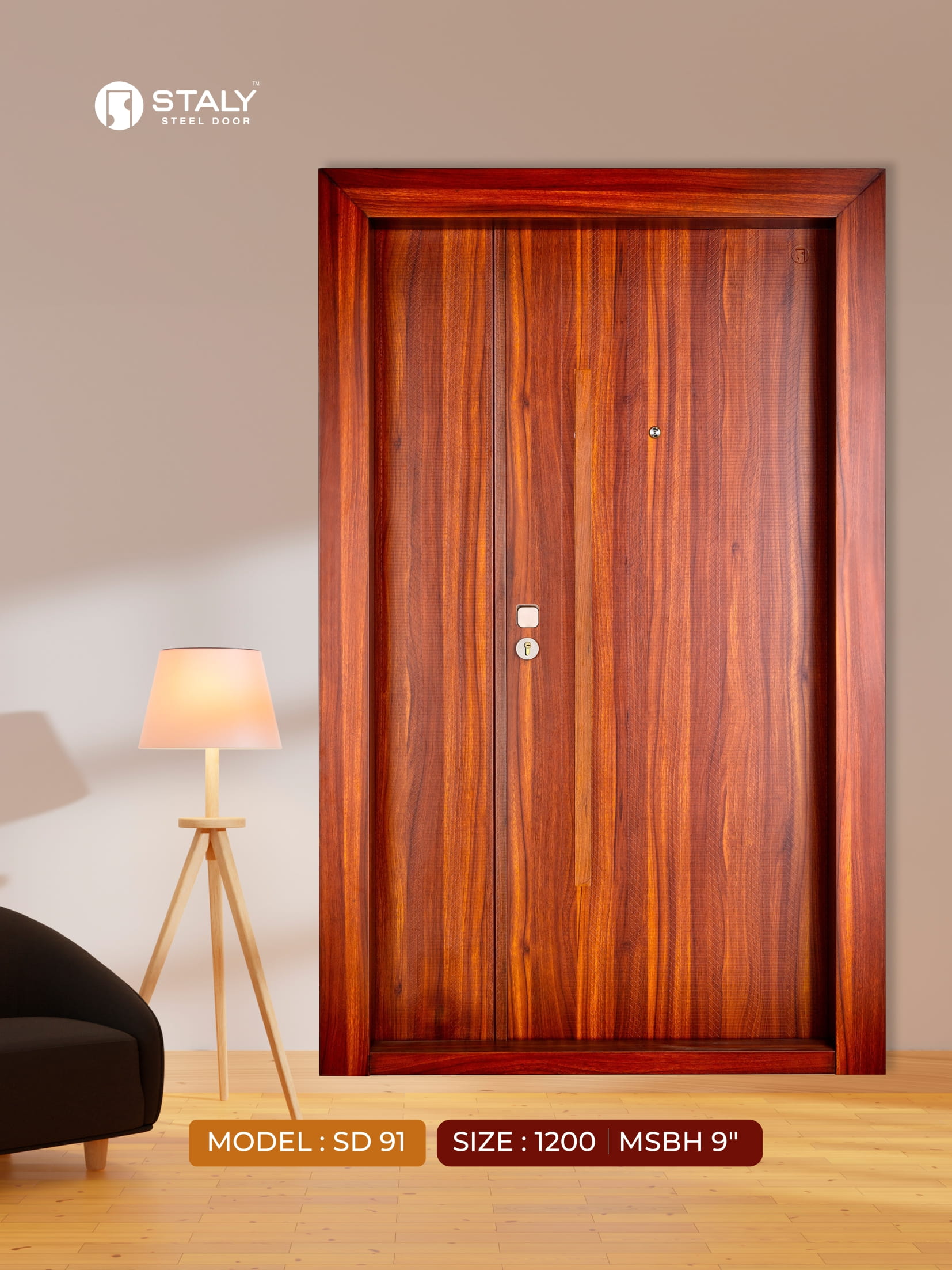 PREIUM STEEL DOOR SD 91