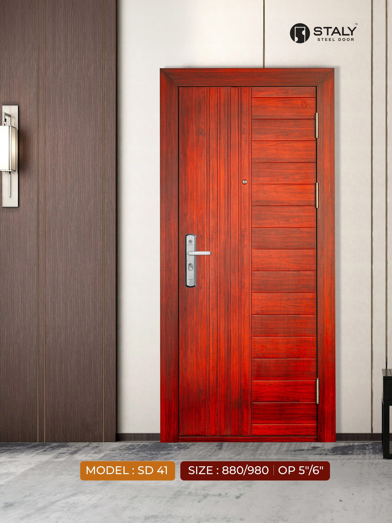 PREMIUM STEEL DOOR SD 41