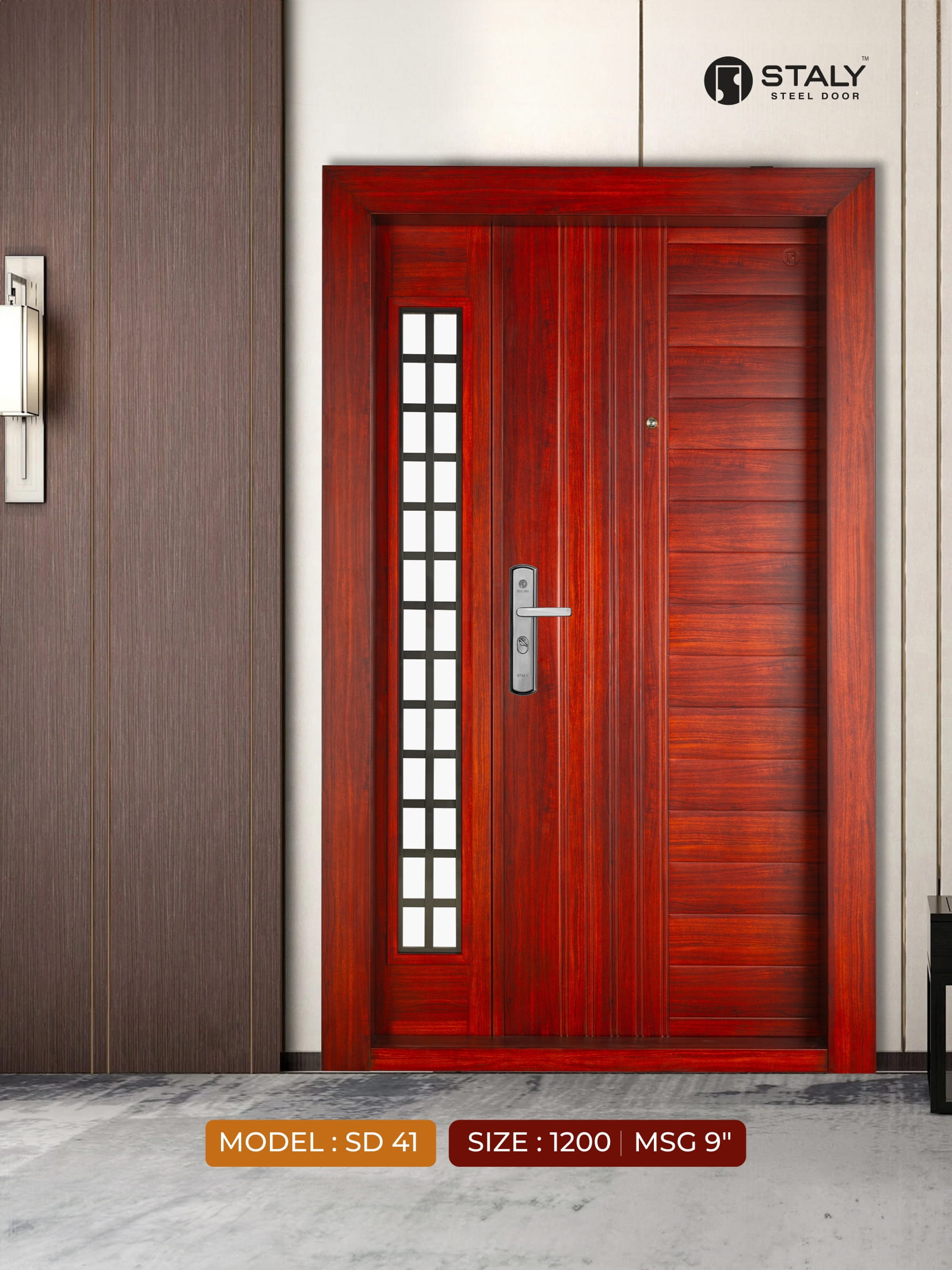 PREMIUM STEEL DOOR SD 41