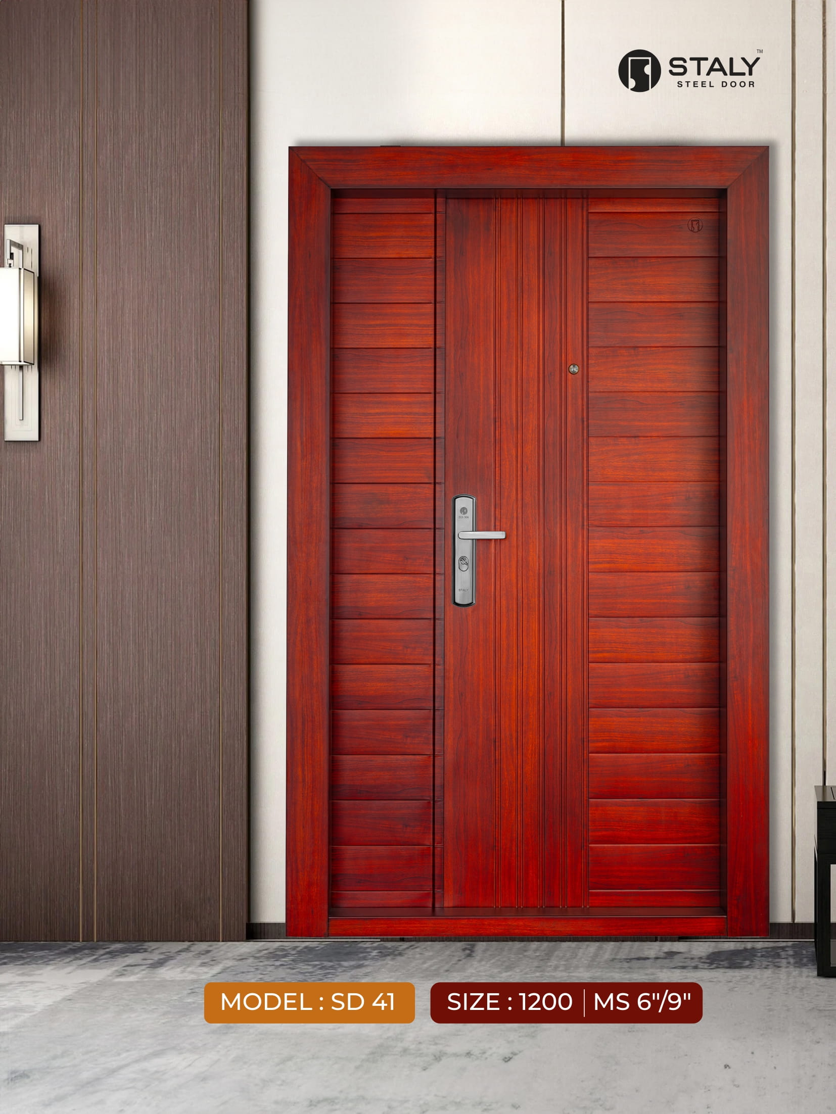 PREMIUM STEEL DOOR SD 41