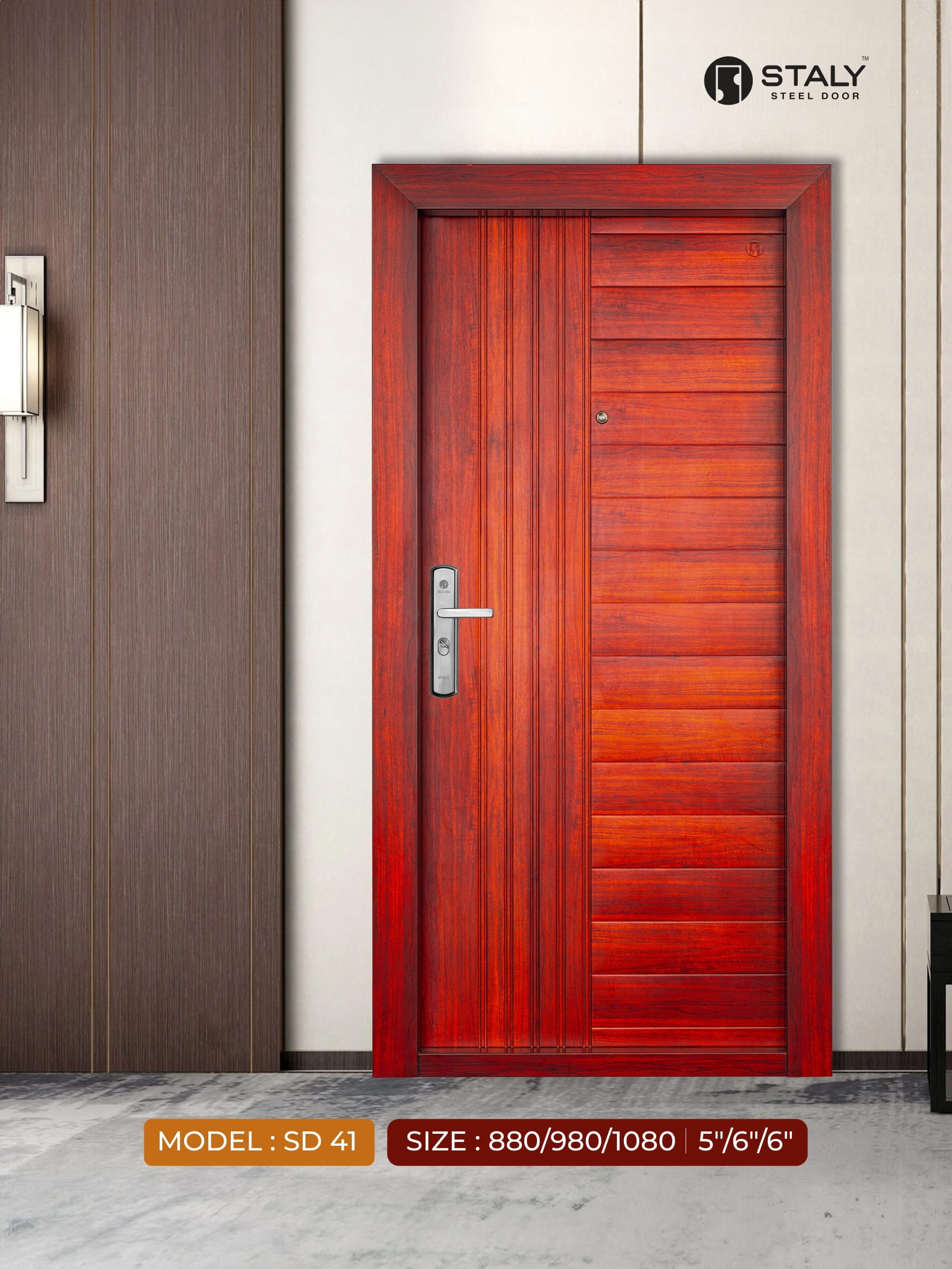 PREMIUM STEEL DOOR SD 41