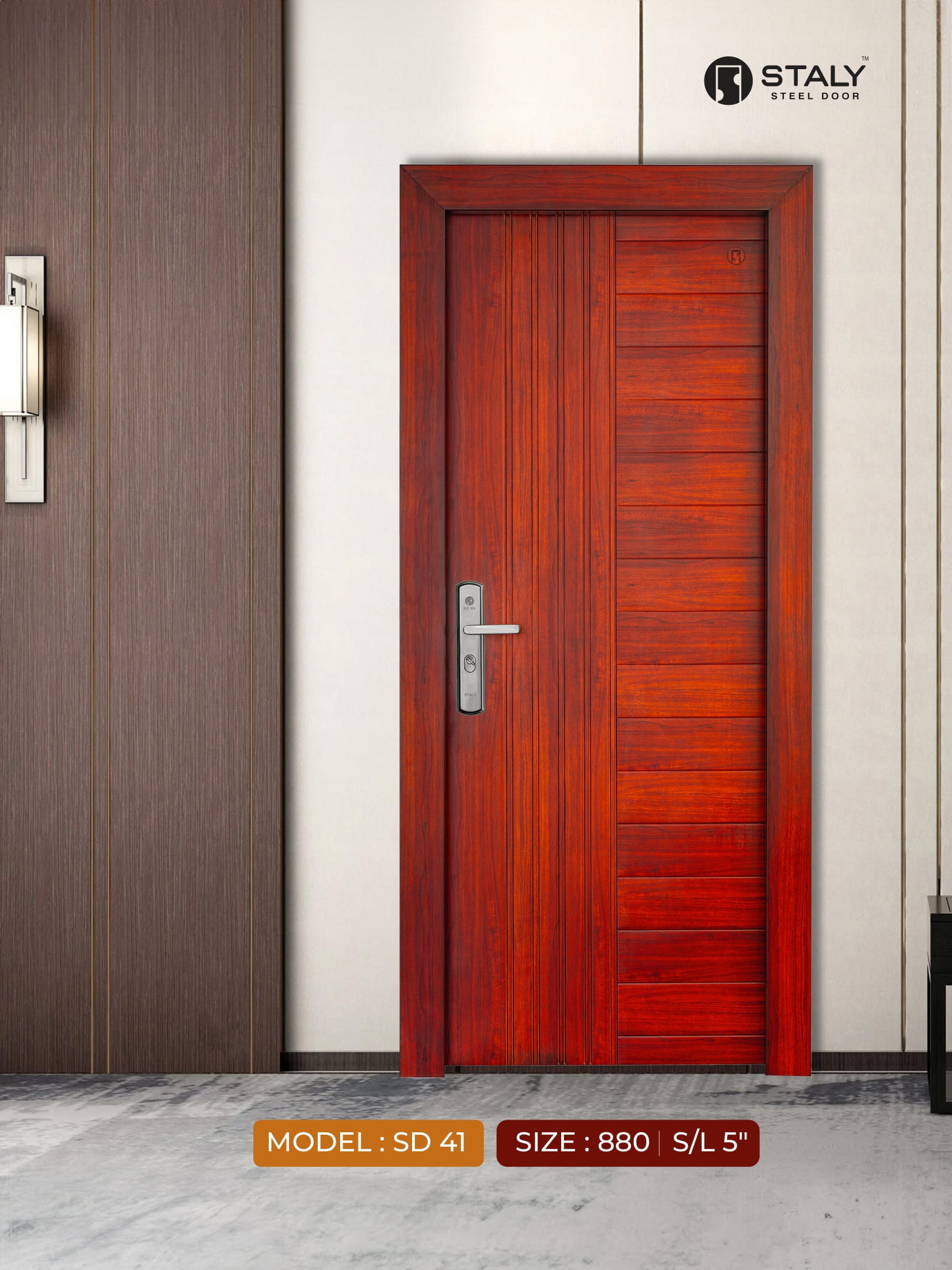 PREMIUM STEEL DOOR SD 41